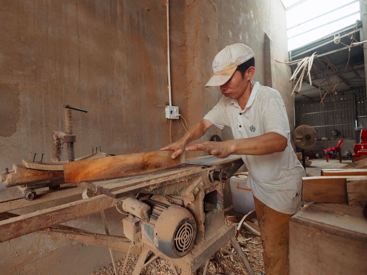 Travaux de menuiserie
